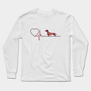 I love dachshunds dog Long Sleeve T-Shirt